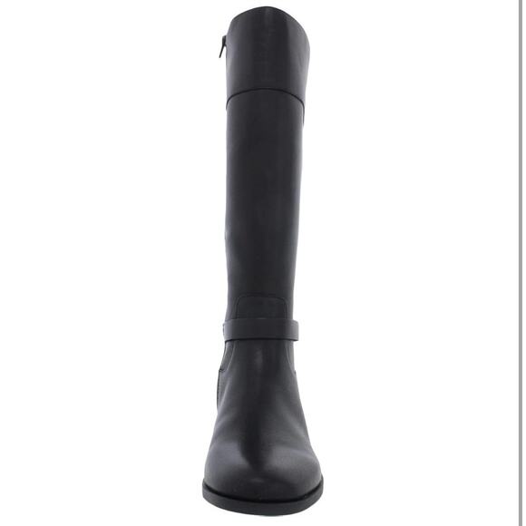 Charter Club Womens Johannes Leather Knee-High Black Riding Boots Size 5 NEW - Picture 5 of 8